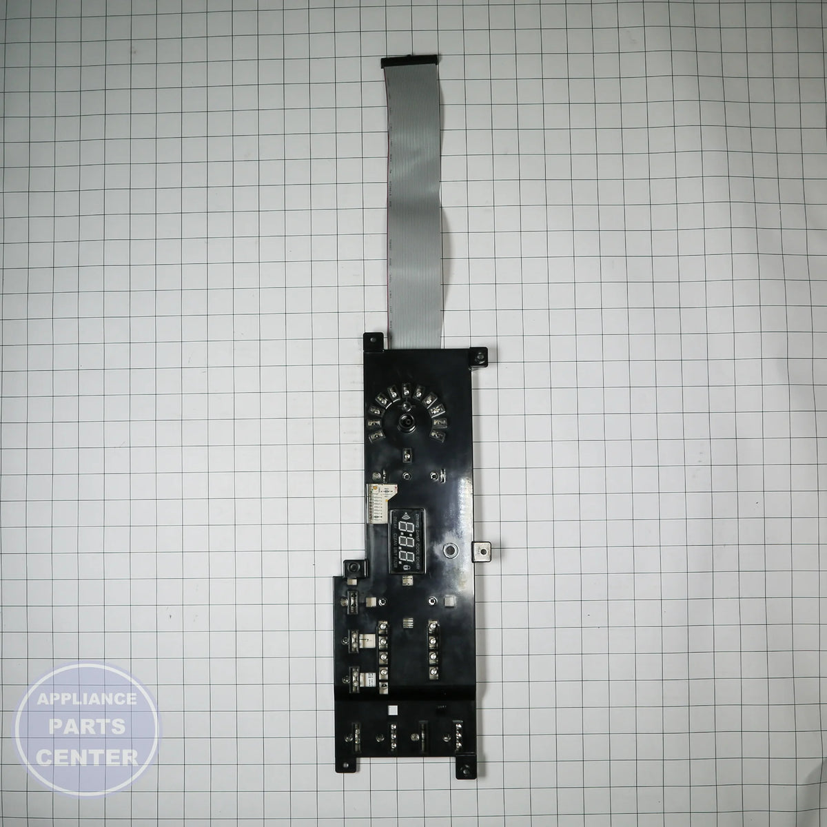 GEH USER INTERFACE BOARD ASM WE04M10012 - Installation in specific model showing mounting points