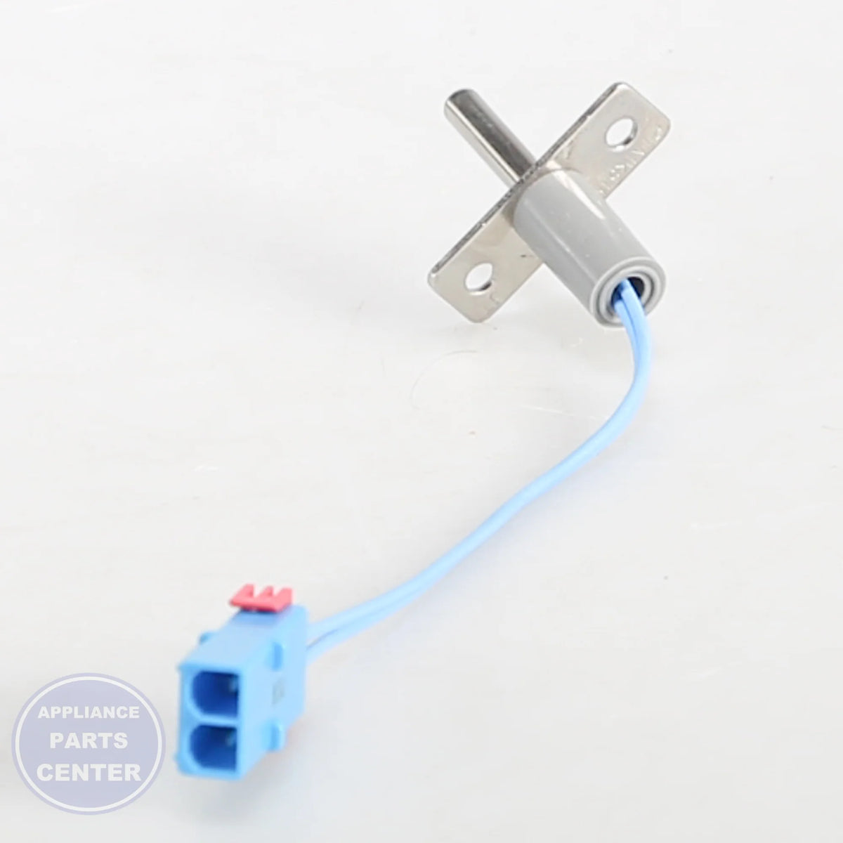 DRYER THERMISTOR WE04X10153 - Side view with precise resistance values