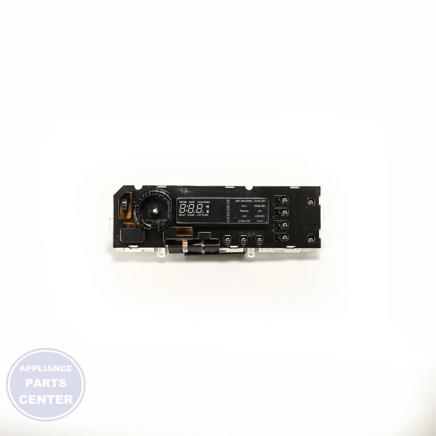 CONTROL ASM WE04X10155 - Side view with precise measurements