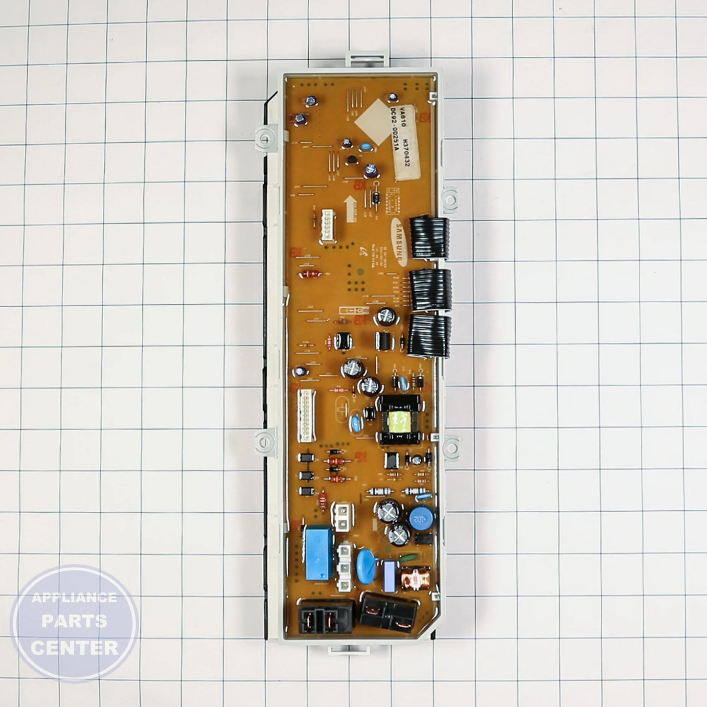 GEH CONTROL ASM WE04X10155 - Installation in specific model showing key mounting points