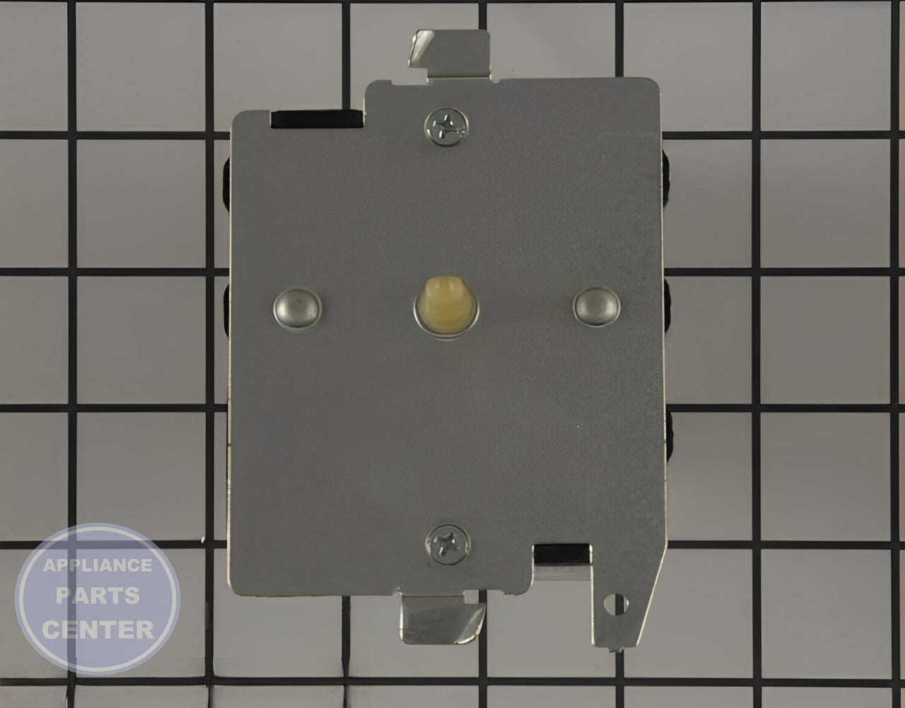 GE WASHER DRYER CONTROL TIMER ASSEMBLY WITH PLASTIC SHAFT WE04X20416 - Side view with circuit board details