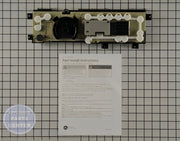 GEN GE DRYER PCB ASSEMBLY WE04X23220 - Main view showing control panel for GEN models