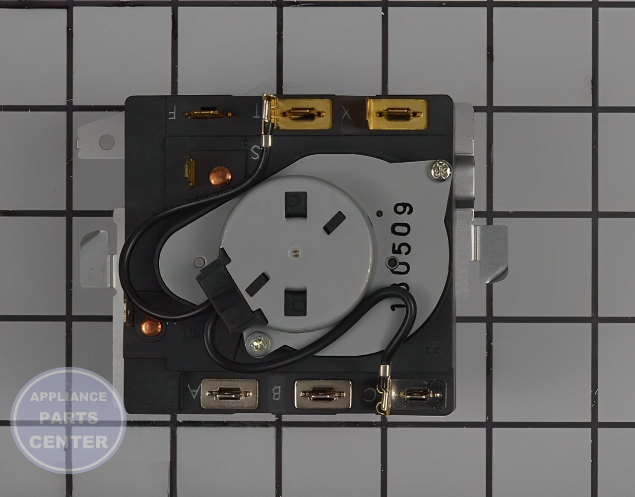GE WASHER DRYER TIMER WE04X24550 - Installation in GEN Dryer showing key mounting points