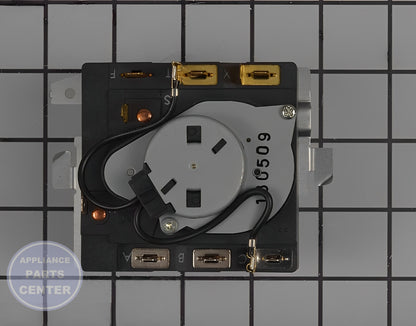 GE WASHER DRYER TIMER WE04X24550 - Installation in GEN Dryer showing key mounting points
