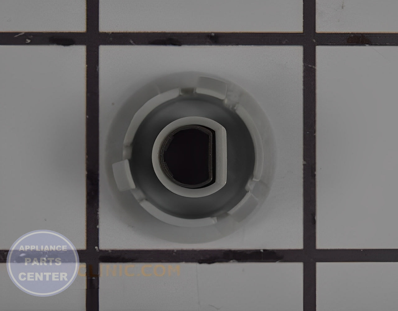 GE WASHER DRYER START BUTTON ASSEMBLY WE04X24719 - Side view with precise measurements