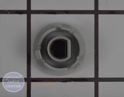 GE WASHER DRYER START BUTTON ASSEMBLY WE04X24719 - Side view with precise measurements