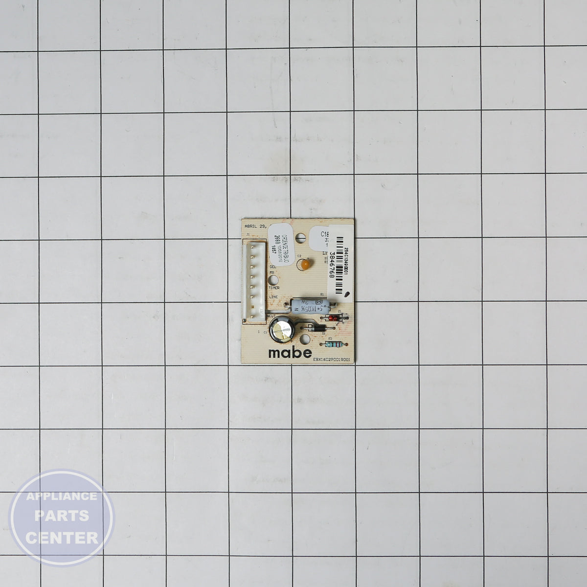 GEH BOARD DRY ASM WE04X25137 - Installation in GEH YY-Series showing key mounting points