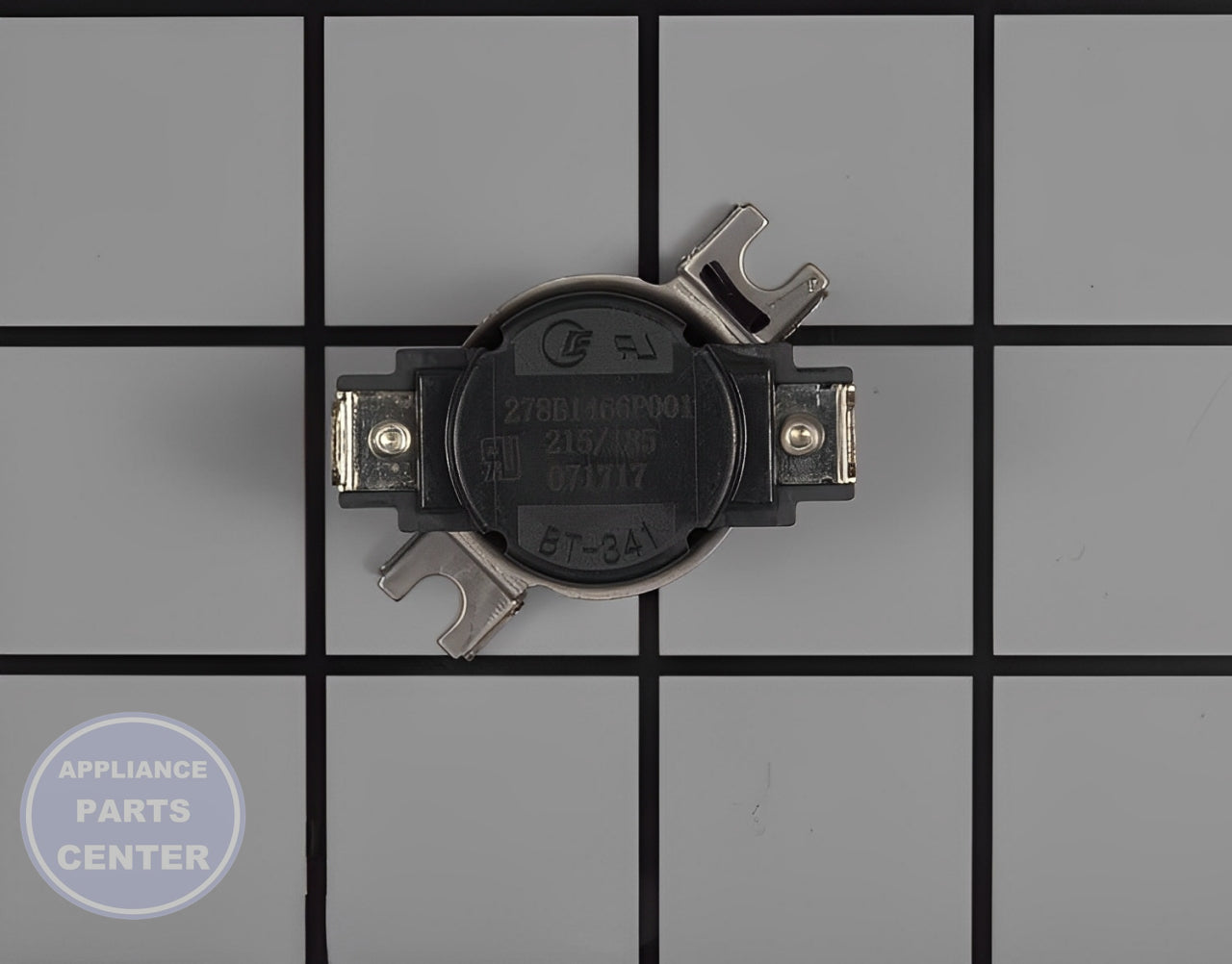 GE DRYER HIGH LIMIT THERMOSTAT WE04X25194 - Detailed view of the high limit thermostat technical details