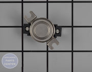 GE DRYER HIGH LIMIT THERMOSTAT WE04X25194 - Main view showing precise temperature control for various GE dryer models