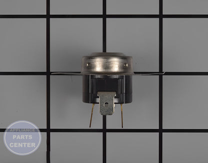GE WASHER DRYER CYCLE THERMOSTAT WE04X25195 - Side view with precise measurements