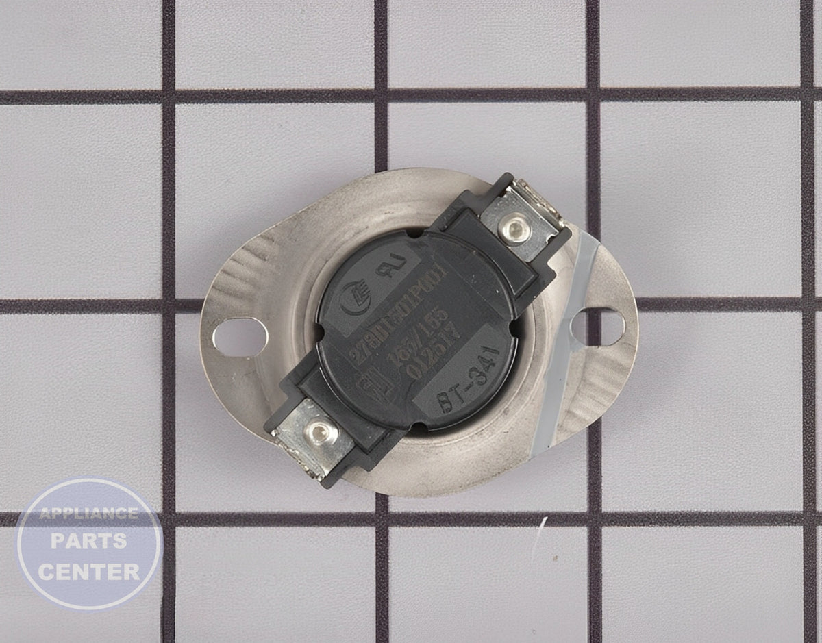 GE WASHER THERMOSTAT WE04X25200 - Detailed view of temperature control specifications