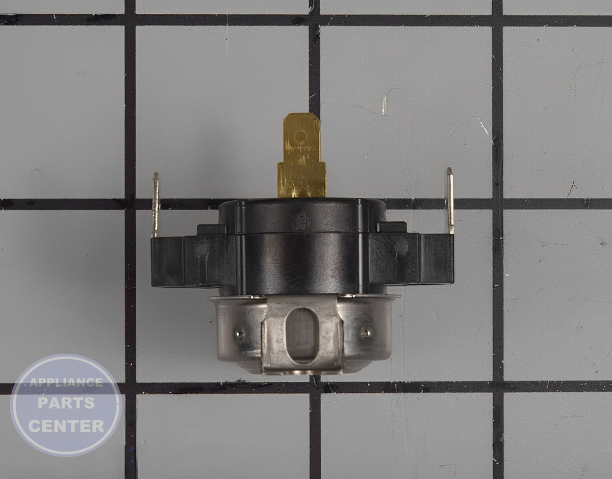 GE DRYER CYCLING THERMOSTAT WE04X25201 - Detailed view of temperature control details
