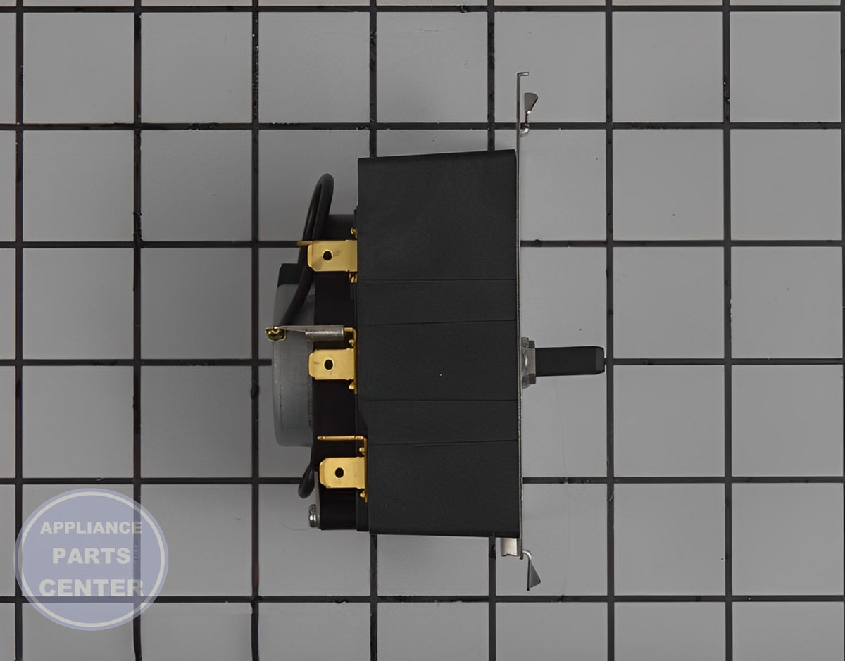 GE WASHER TIMER WE04X25281 - Side view with circuit board specifications