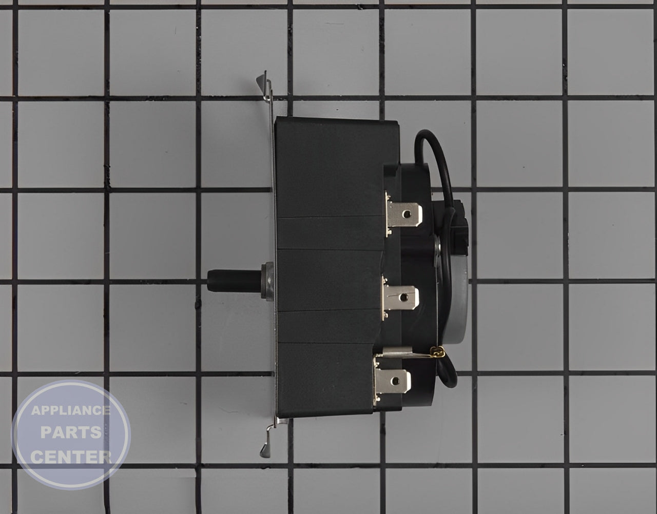 GE WASHER TIMER WE04X25281 - Installation in specific model showing mounting points