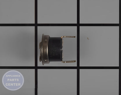 GE WASHER HIGH LIMIT THERMOSTAT WE04X26139 - Side view with precise measurements