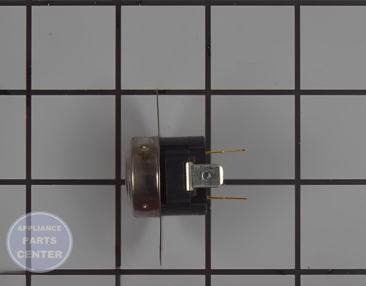GE WASHER THERMOSTAT WE04X26216 - Side view with precise temperature control specs