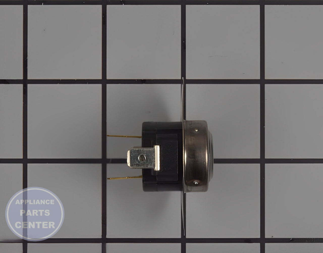 GE WASHER THERMOSTAT WE04X26216 - Installation in GE dryer model showing key mounting points