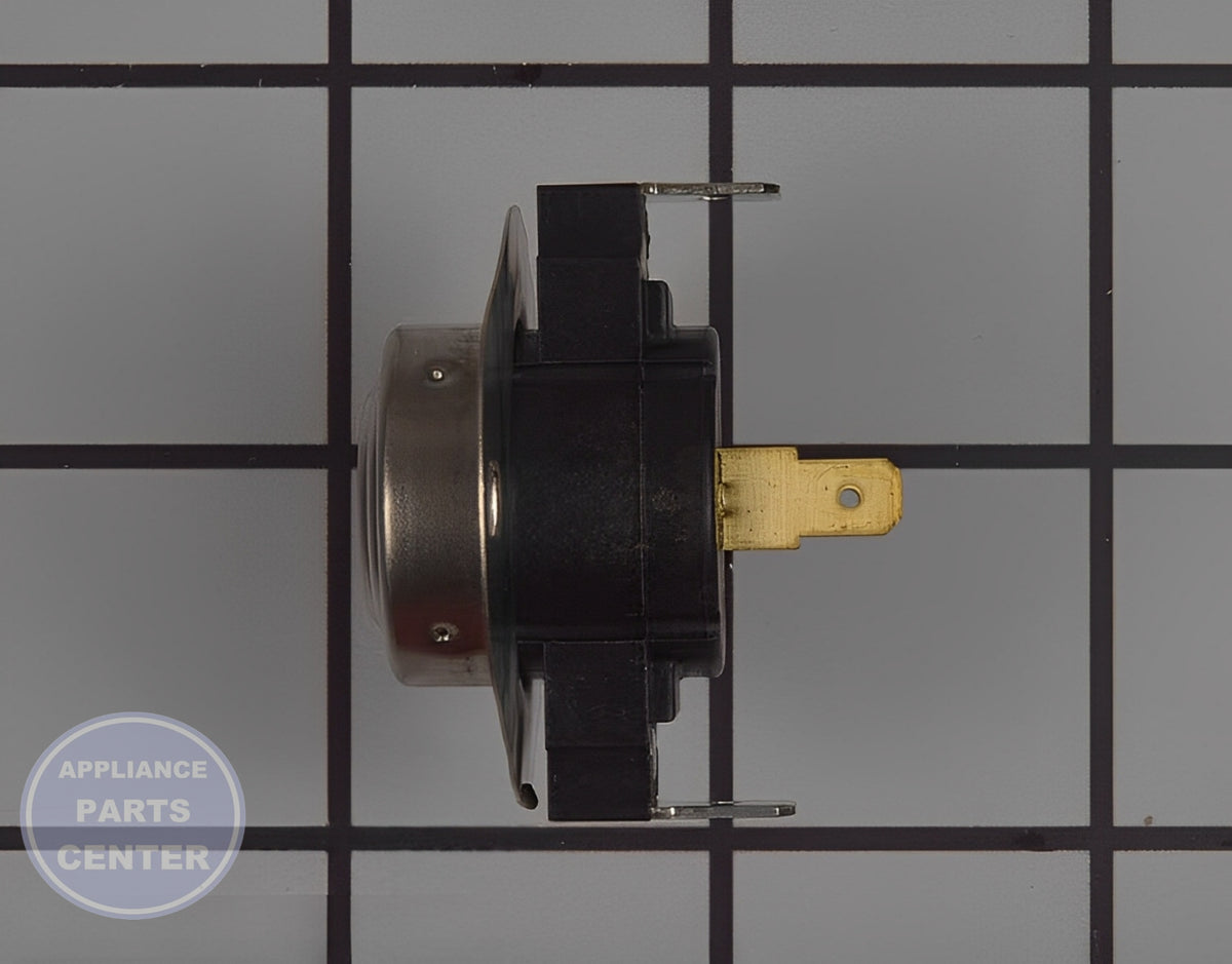GE WASHER THERMOSTAT WE04X26216 - Installation in GE dryer model showing key mounting points