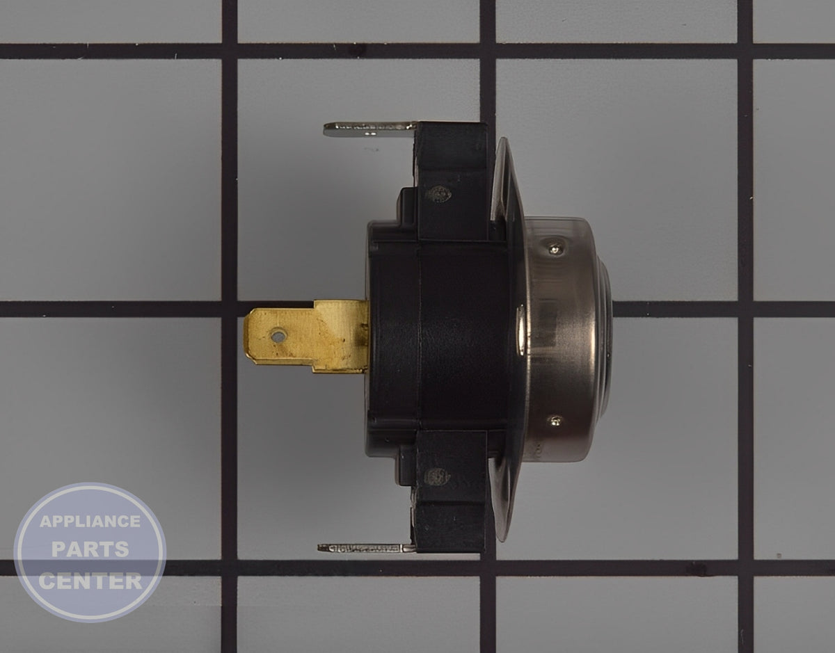 GE WASHER THERMOSTAT WE04X26216 - Installation in GE dryer model showing key mounting points
