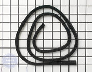 GE FELT SEAL WE09X27634 - Main view showing tight fit for GE Dryers