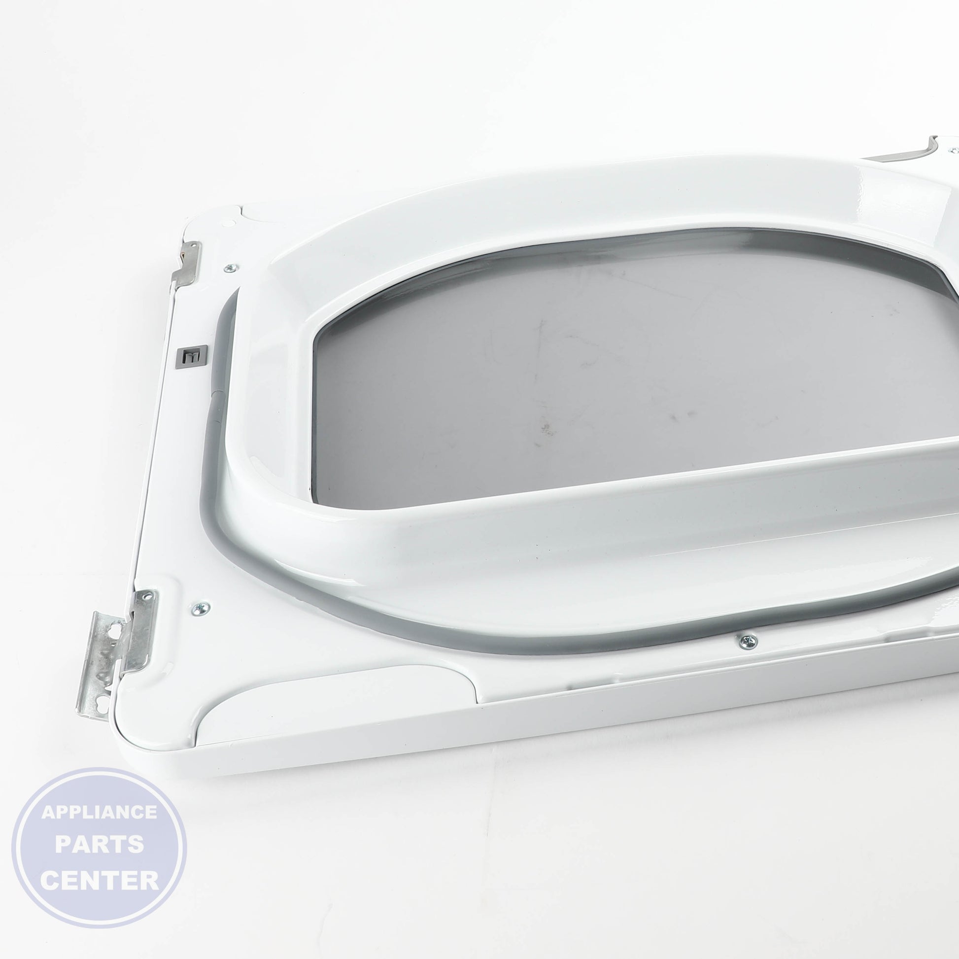 GEH DOOR ASM WE10X23891 - Main view showing secure seal for XYZ and ABC models