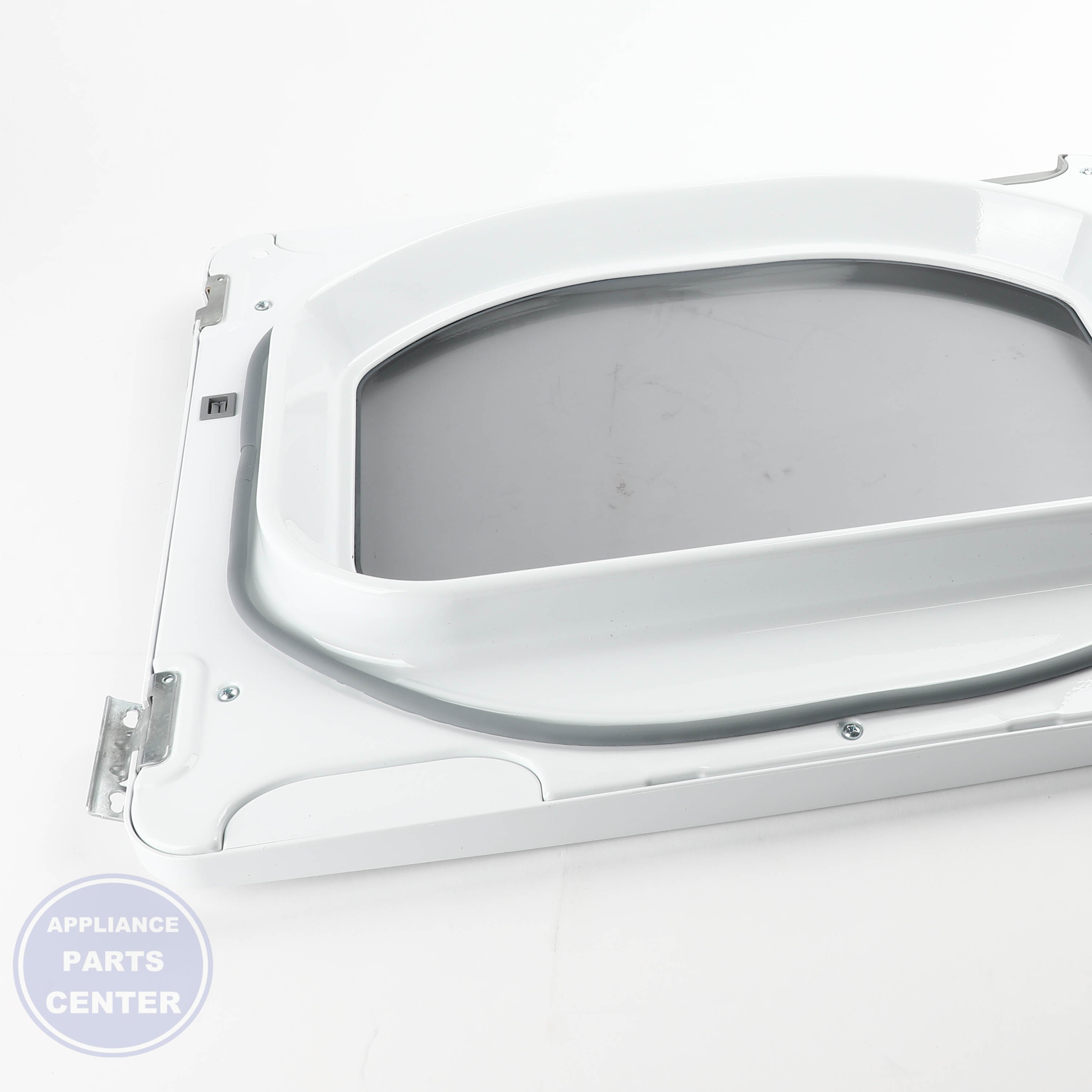 GEH DOOR ASM WE10X23891 - Main view showing secure seal for XYZ and ABC models
