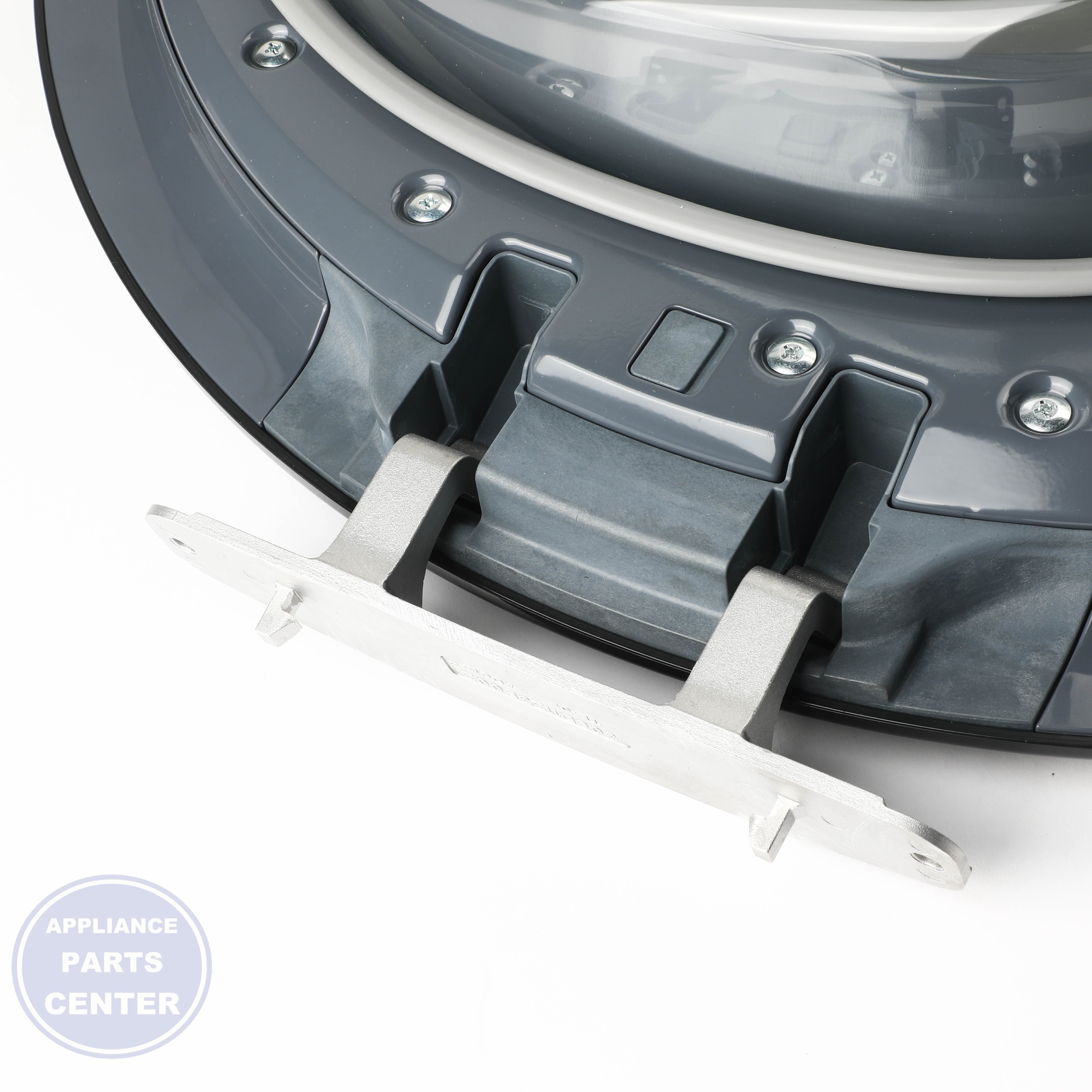 DRYER DOOR LE WE10X29718 - Detailed view of sturdy construction