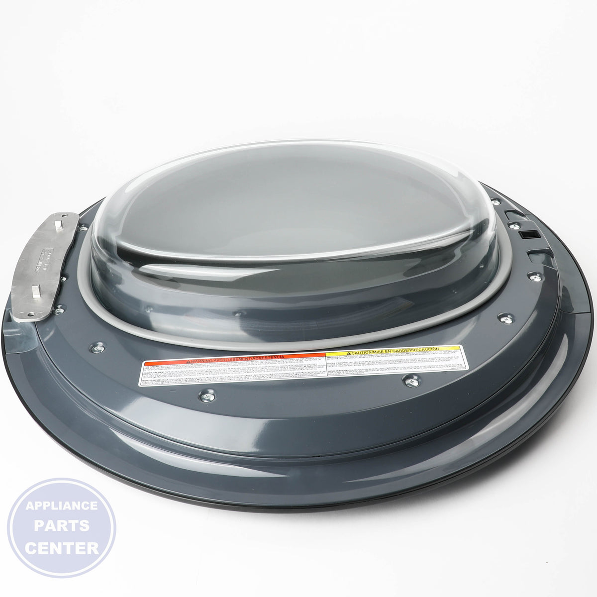GEH DRYER DOOR LE WE10X29718 - Installation in GEH model revealing key mounting points