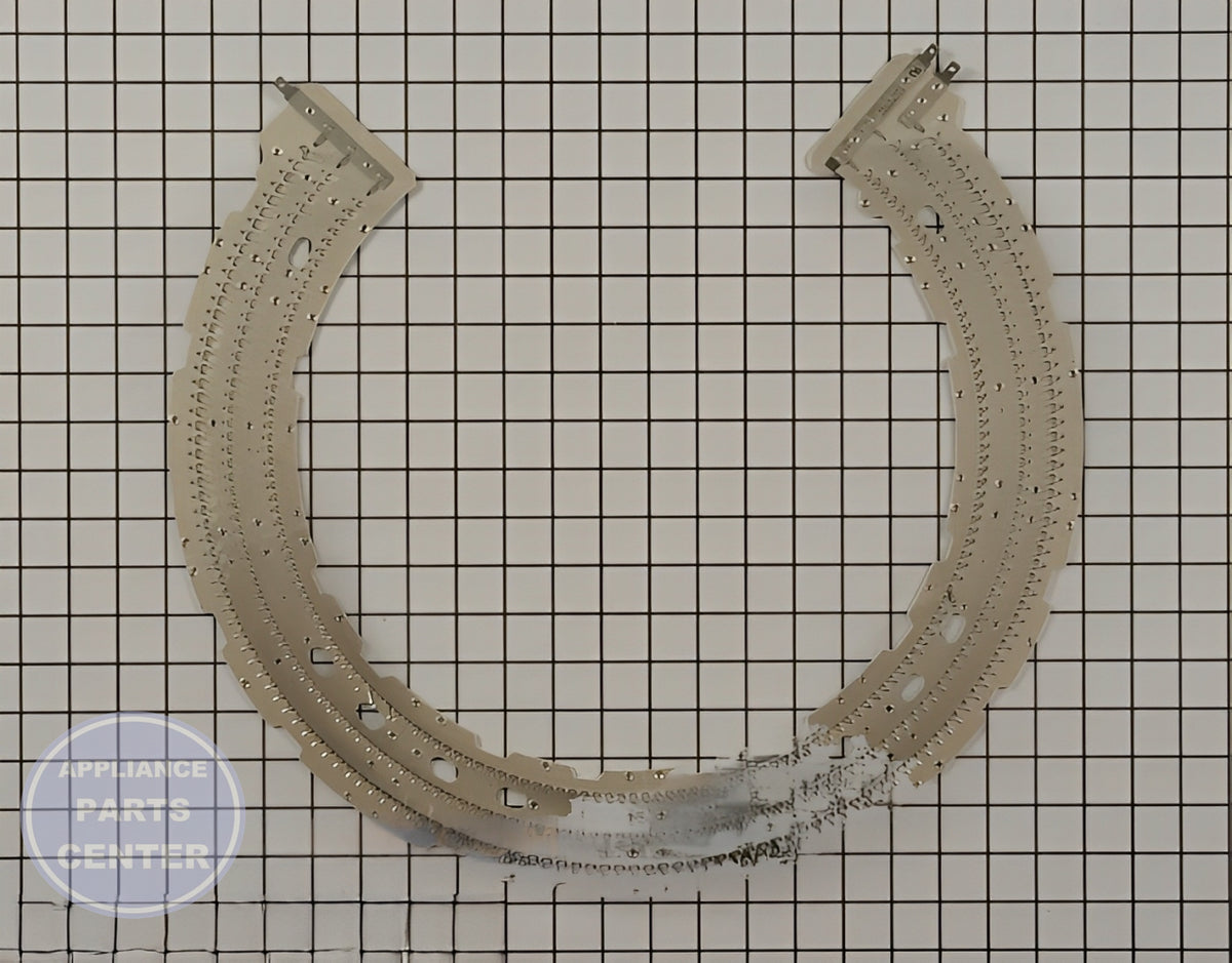 GE Dryer Heater Element with Mica WE11M10001 - Main view showing mica construction for GEN Dryer