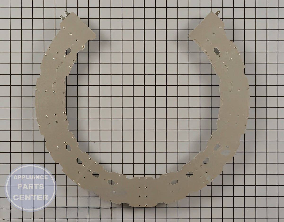 GE Dryer Heater Element with Mica WE11M10001 - Detailed view of high-quality heating element