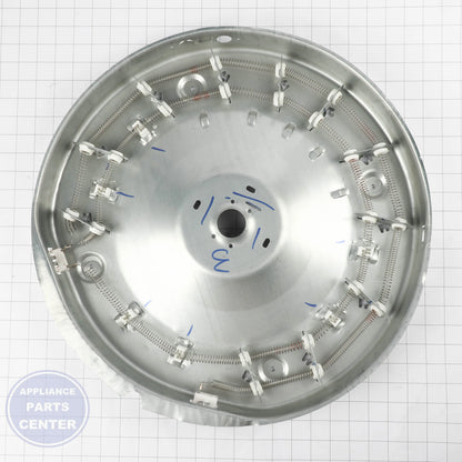 GEH HEATER ASM. COIN WE11M27 - Installation in specific model showcasing key mounting points