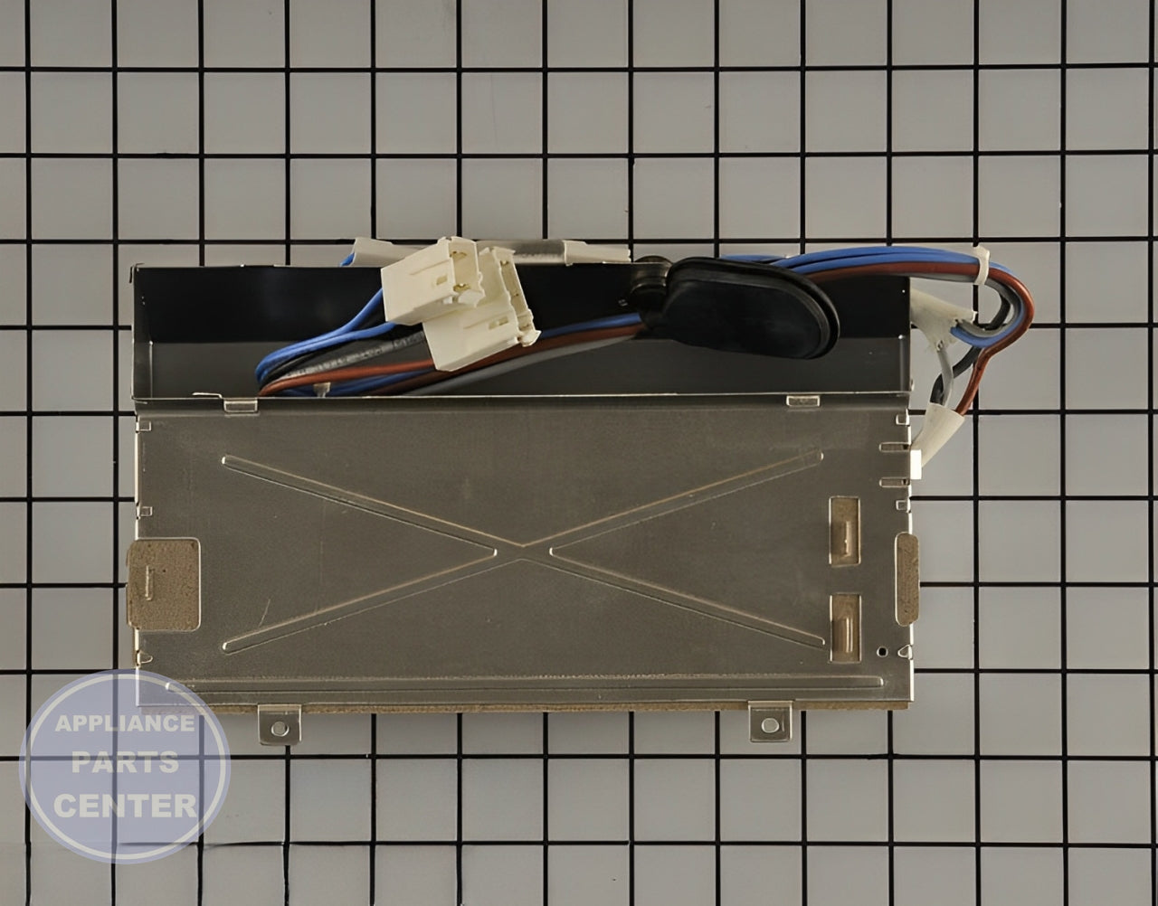 [Brand] HEATER ASM WE11X10019 - Main view showing heating element for GEH Dryer models