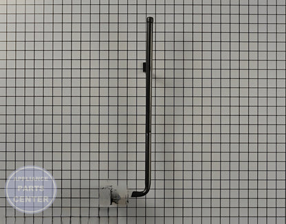 Gas Valve Assembly WE11X20711 - Side view with precise measurements