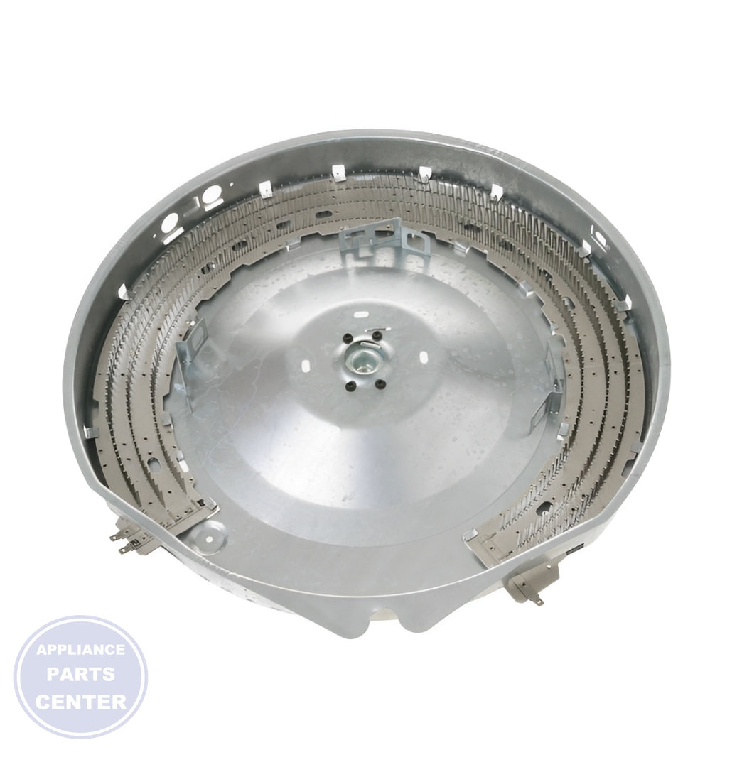 GE DRYER HEATING ELEMENT WE11X21156 - Main view showing efficient heating for multiple GE models