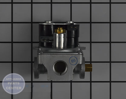 Gas Valve Assembly WE11X29741 - Detailed view of high-pressure gas flow control