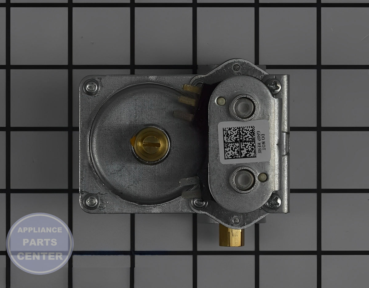 GE Gas Valve Assembly WE11X29741 - Installation in GE Dryer model XYZ showing critical mounting points