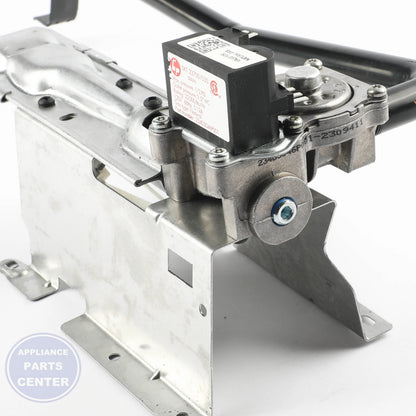 GEH VALVE AND BURNER WE11X35317 - Main view showing gas flow control for various GEH models