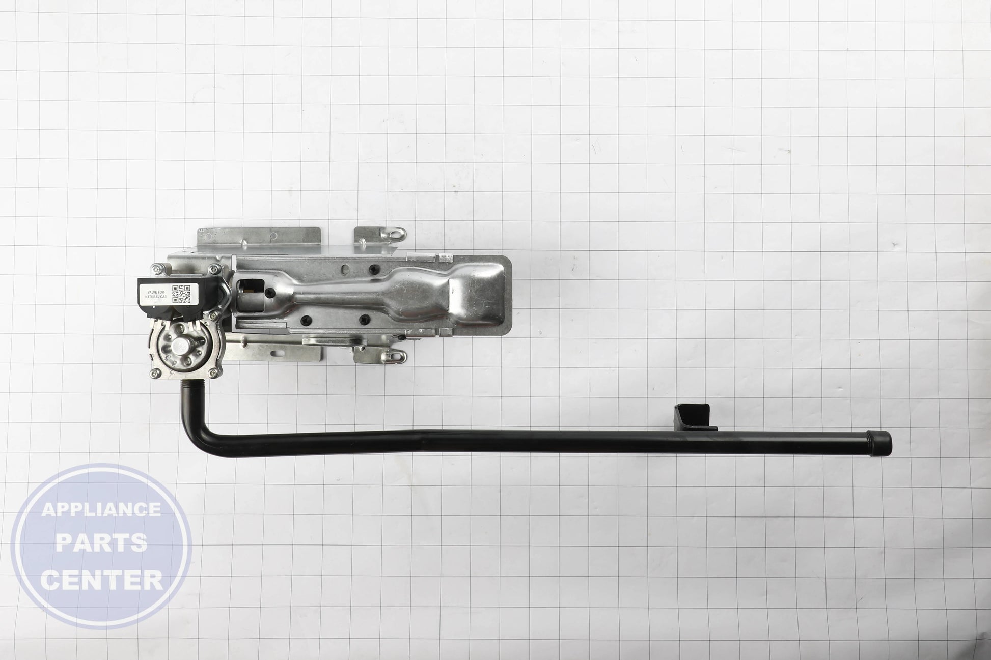 GEH VALVE AND BURNER WE11X35317 - Installation in GEH Dryer showing mounting points