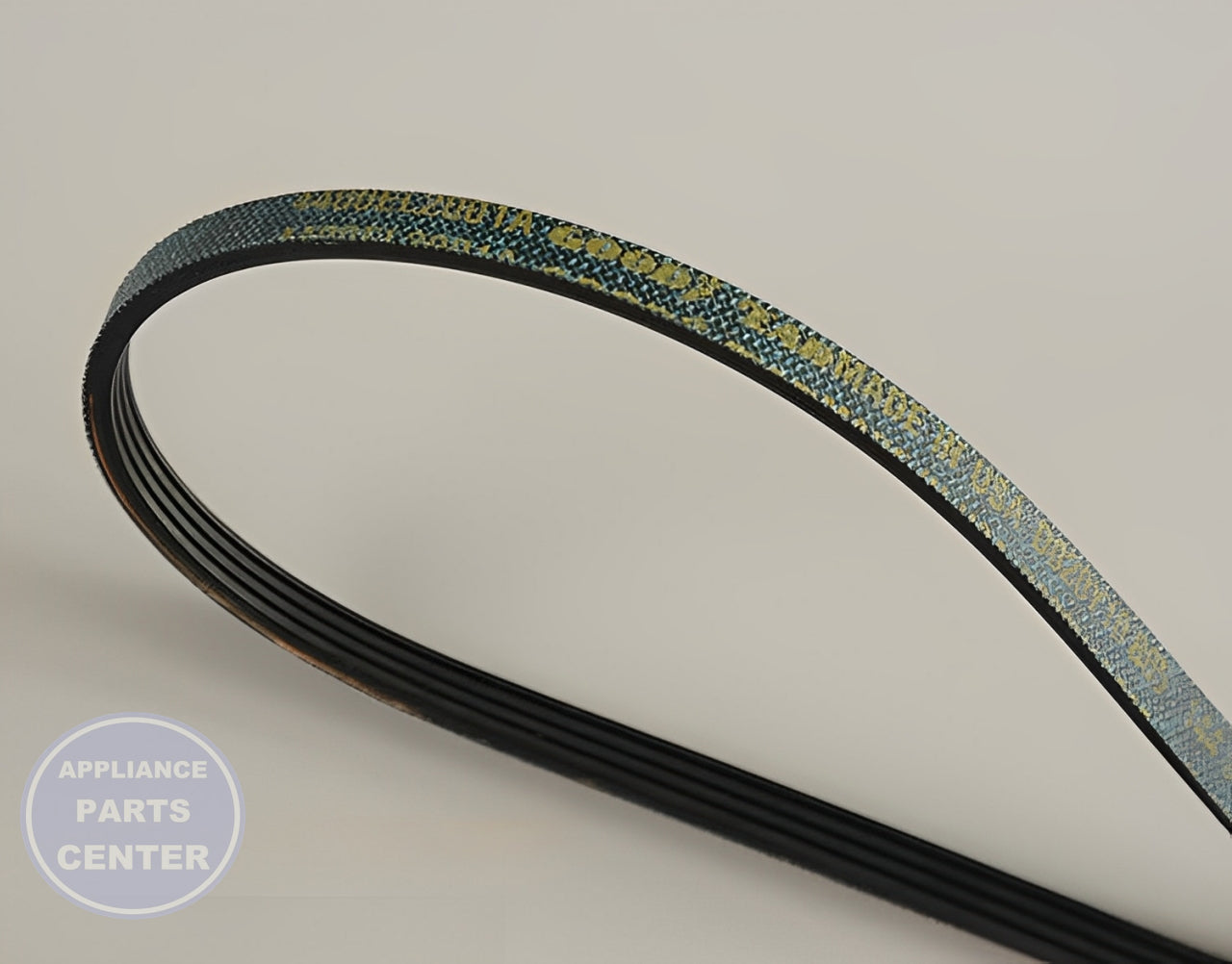 GE Drive Belt WE12X10011 - Main view showing load capacity for XLW11234 and HDW5678 models