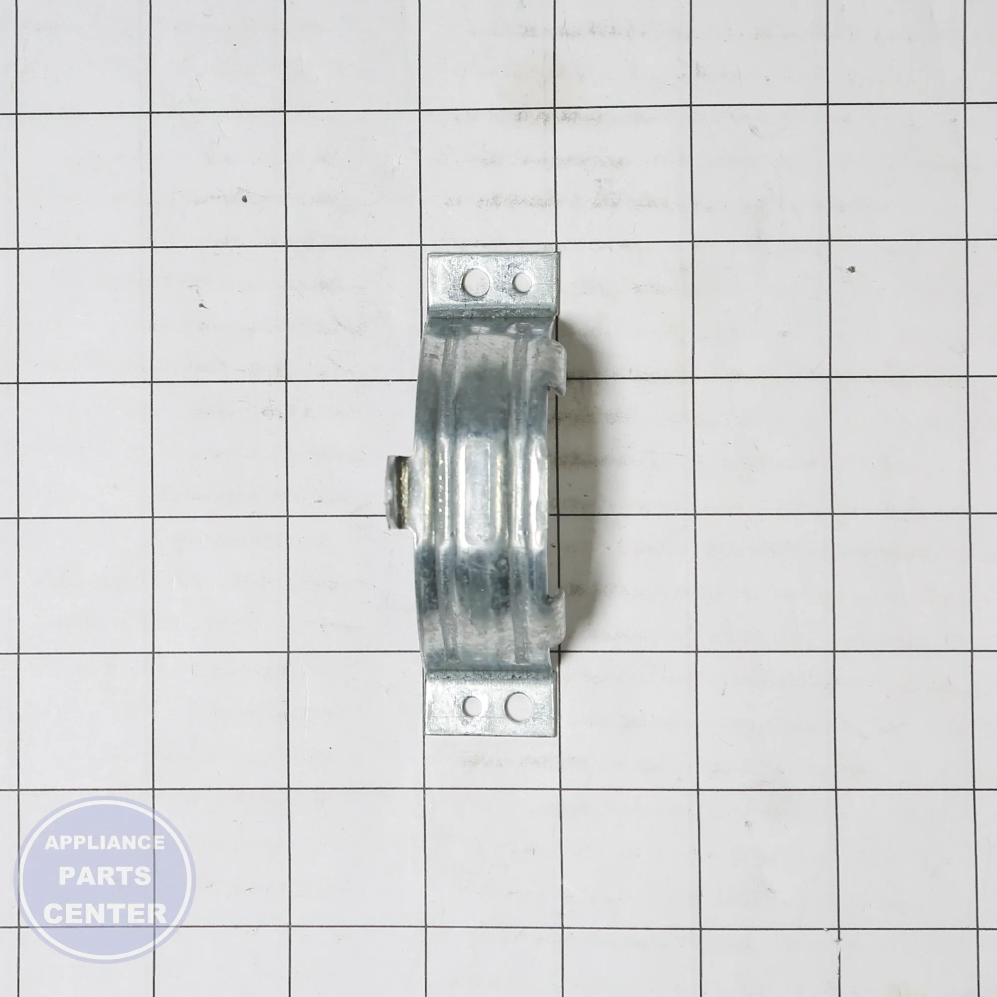 GEH DRYER MOTOR STRAP WE13X200 - Installation in GEH model showcasing key mounting points