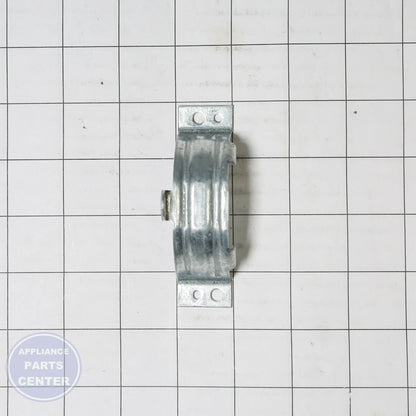 GEH DRYER MOTOR STRAP WE13X200 - Installation in GEH model showcasing key mounting points