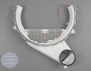 GE COMPLETE TRAP DUCT ASSEMBLY WE14M119 - Main view showing efficient airflow for GE Dryers