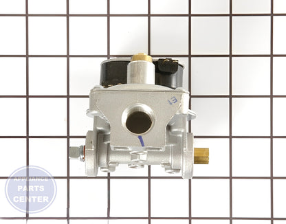 GE GAS VALVE WE14X215 - Detailed view of gas burner control system