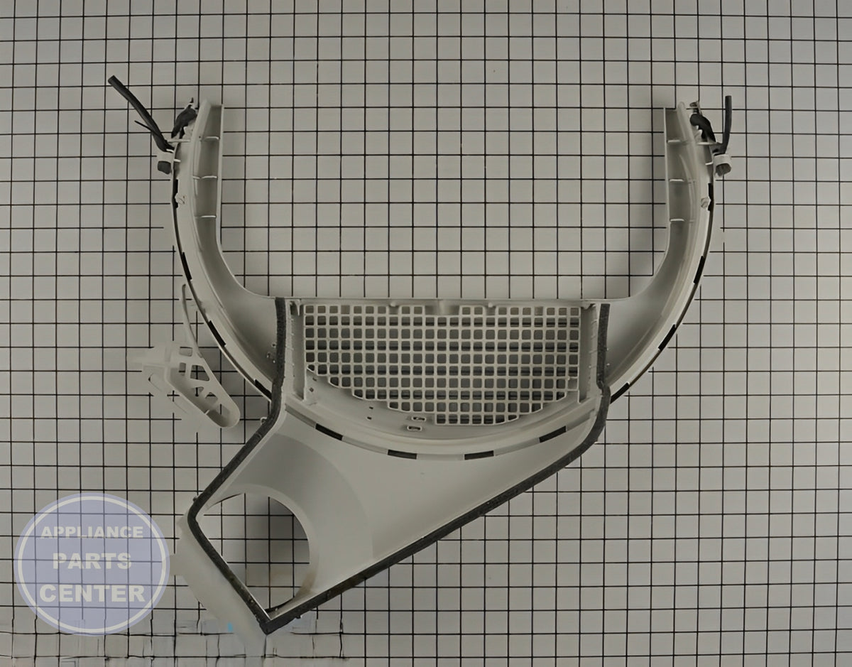 GE DRYER LINT FILTER TRAP ASSEMBLY WE14X25080 - Side view with efficient specifications