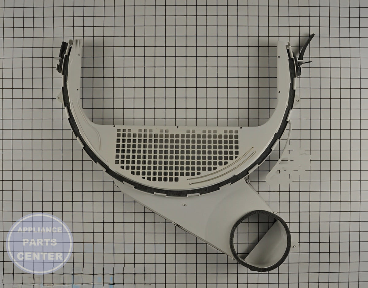GE DRYER LINT FILTER TRAP ASSEMBLY WE14X25080 - Main view showing lint trapping for GE Dryer models
