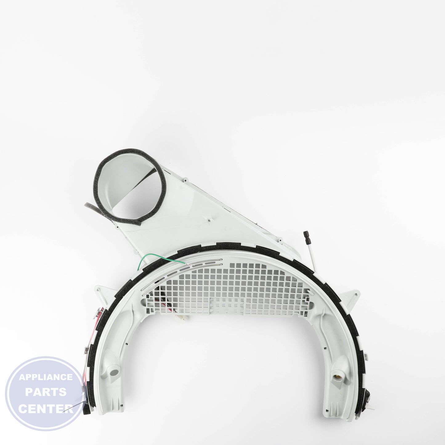 TRAP DUCT ASM WE14X25086 - Side view with optimized measurements
