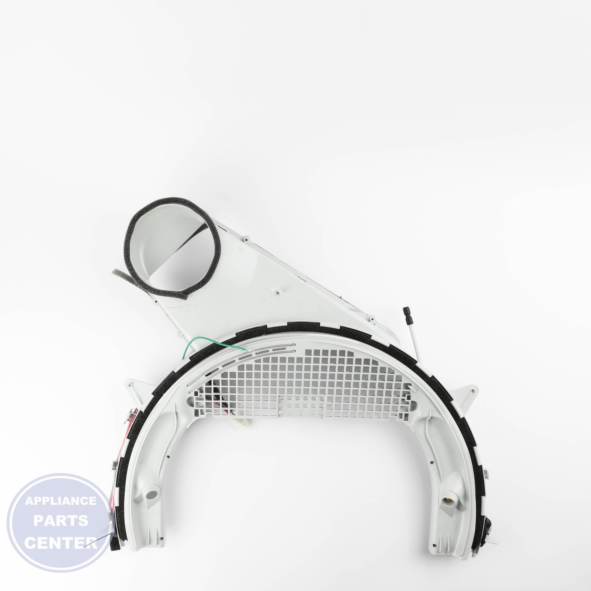 TRAP DUCT ASM WE14X25086 - Side view with optimized measurements