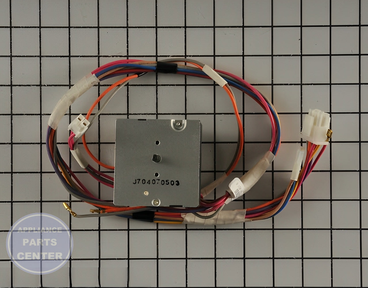 GE WASHER TIMER AND HARNESS WE15X23895 - Installation in [specific model] showing key mounting points