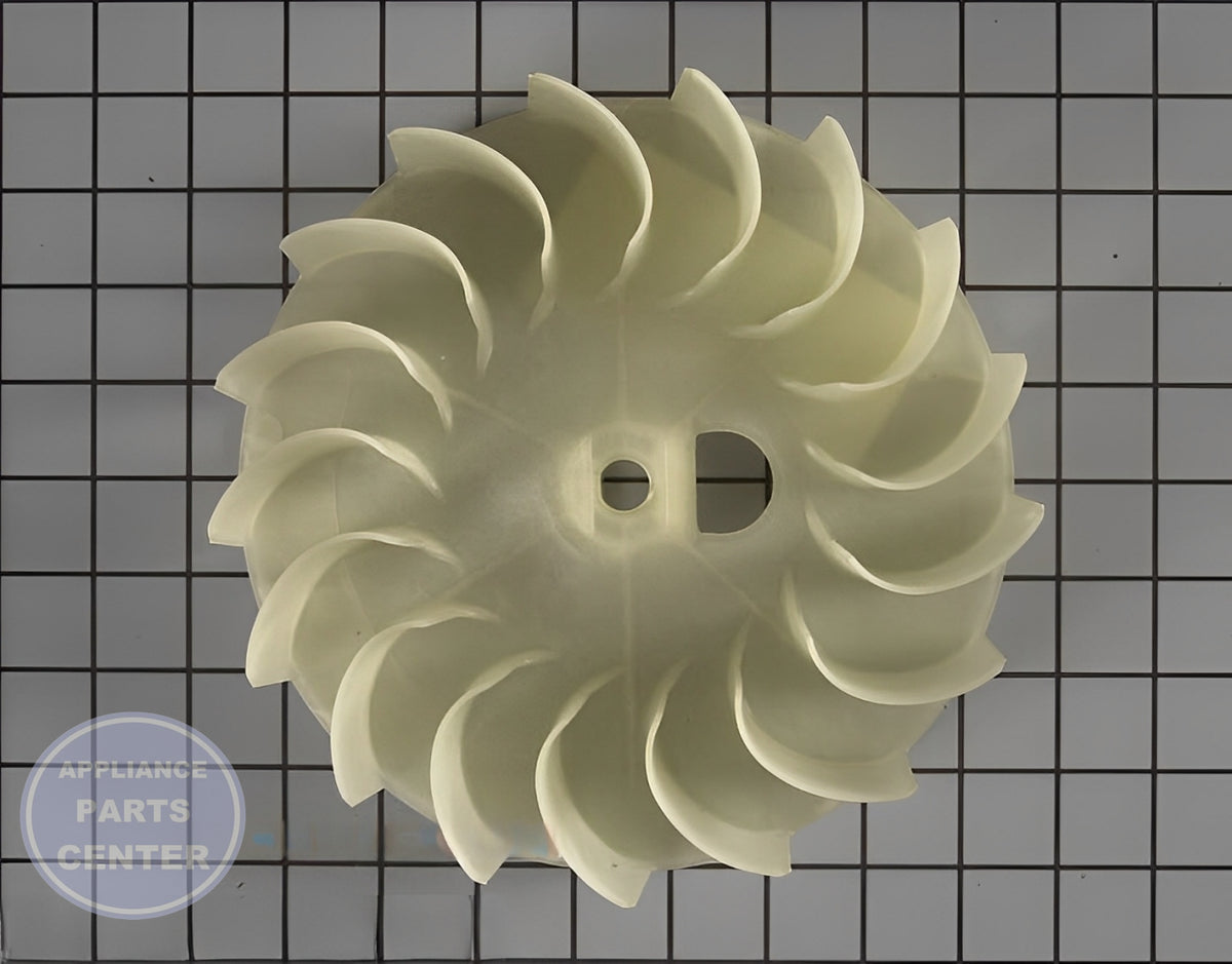 GE WASHER DRYER BLOWER WHEEL WE16M15 - Main view showing efficient airflow for GEN models