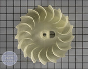 GE WASHER DRYER BLOWER WHEEL WE16M15 - Main view showing efficient airflow for GEN models